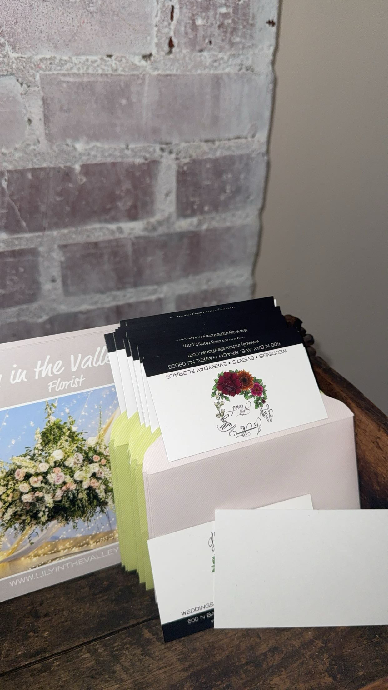 Customized card to send with your florals (WRITE YOUR INCLUSION IN THE CART NOTE SPACE)